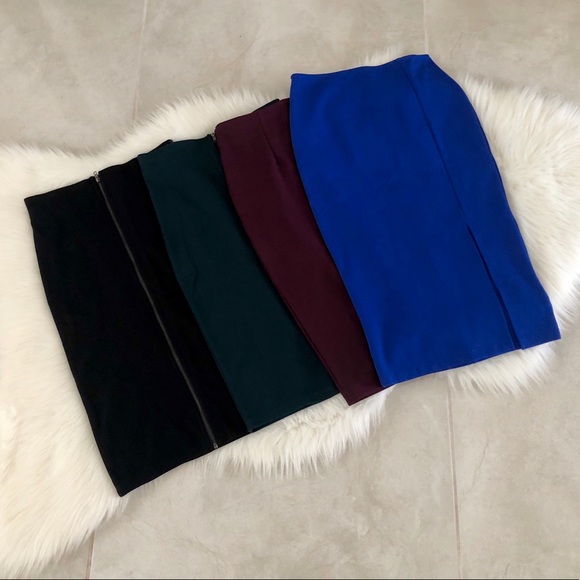 Bundle of 4 NEW Pencil Skirts, size small - Picture 2 of 6